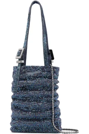 BENEDETTA BRUZZICHES Mini sac froncé à strass