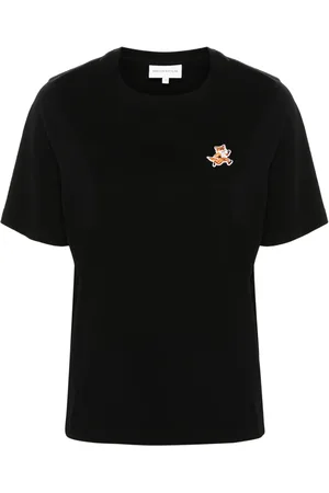 Maison Kitsuné T-shirt à patch logo