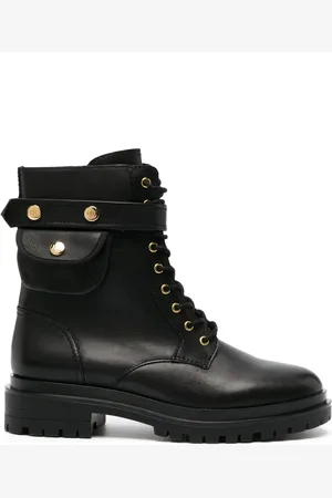 Ralph Lauren Bottines Cammie en cuir à lacets