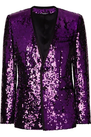 Dolce & Gabbana Blazer droit à sequins