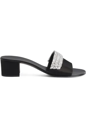 Giuseppe Zanotti Mules Tesy 40 mm à strass