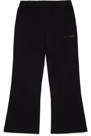 MAX&Co. Kids Pantalon de jogging évasé à logo imprimé
