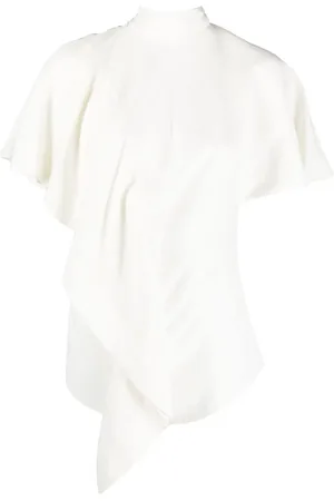 Colville Blouse volantée à col roulé