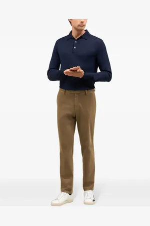 Boglioli Pantalon chino à coupe droite
