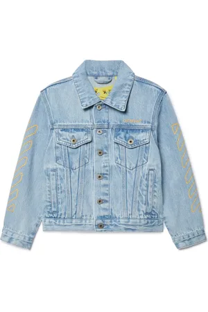 OFF-WHITE Veste Bookish en jean