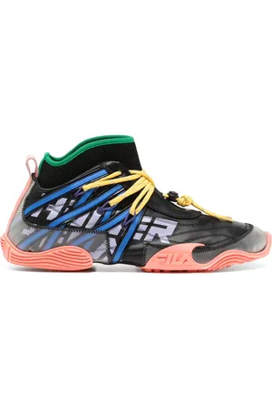 Haider Ackermann X FILA baskets Tori à empiècements
