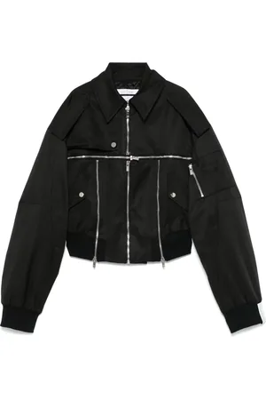 Rokh Veste bomber à détails de zips