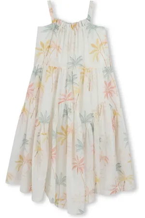 Chloé Robe à imprimé palmier