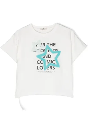 Le pandorine T-shirt à slogan imprimé