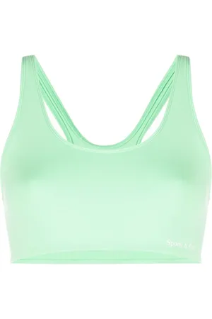 Sporty & Rich Brassière de sport à encolure arrondie