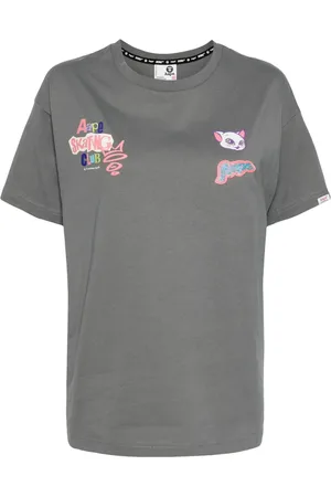 A Bathing Ape T-shirt en coton à logo imprimé