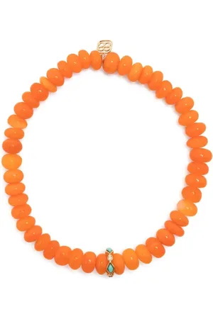 Sydney Evan Bracelet à perles en or 14ct serti d