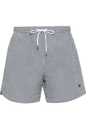 HUGO BOSS Short de bain Velvetfish à rayures