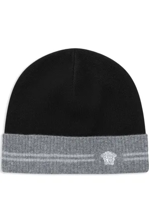 VERSACE Bonnet à logo Medusa brodé