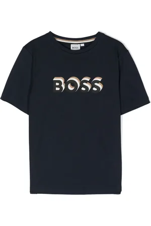 HUGO BOSS T-shirt à logo en caoutchouc