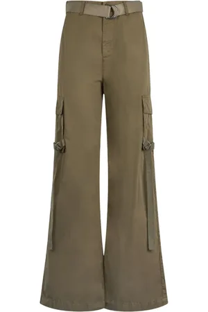 Liu Jo Pantalon en coton à poches cargo