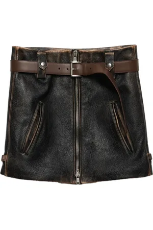 Prada Minijupe à taille ceinturée