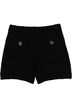 Twin-Set Short Oval T à boutons décoratifs