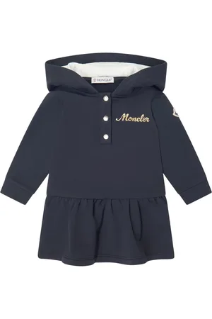 Moncler Robe à logo imprimé