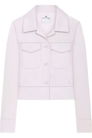 Courrèges Veste à patch logo