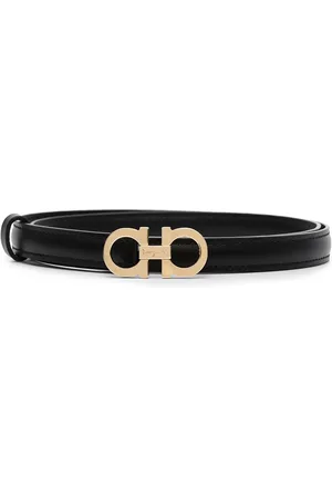Salvatore Ferragamo Ceinture en cuir à plaque logo