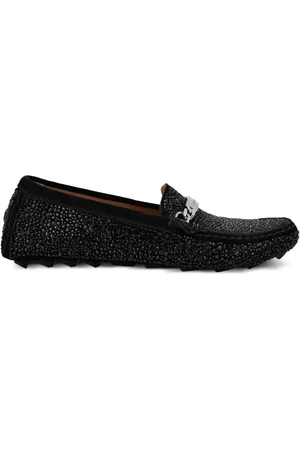 Philipp Plein Mocassins à strass