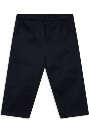 VERSACE Pantalon à logo brodé
