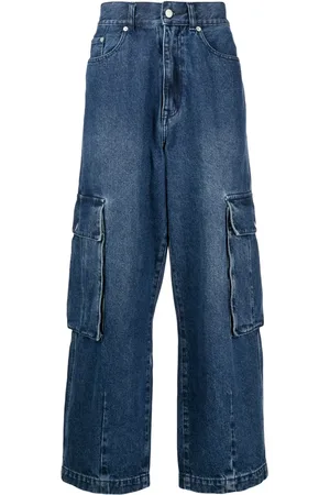FIVE CM Jean droit à taille élastiquée