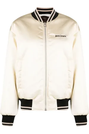 Palm Angels Veste bomber à logo imprimé