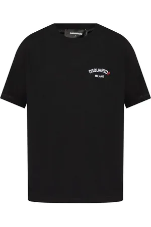 Dsquared2 T-shirt en coton à logo brodé