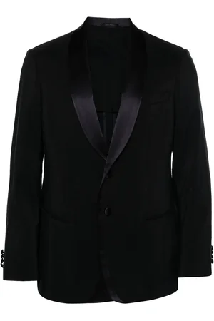 Giorgio Armani Blazer à effet froissé