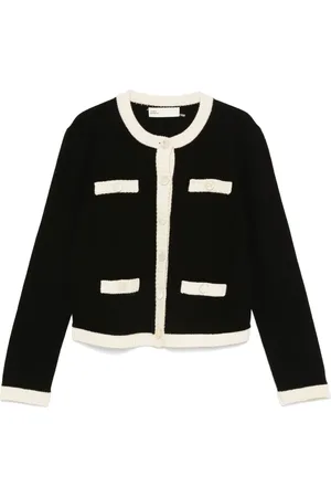 Tory Burch Cardigan Kendra en laine épaisse
