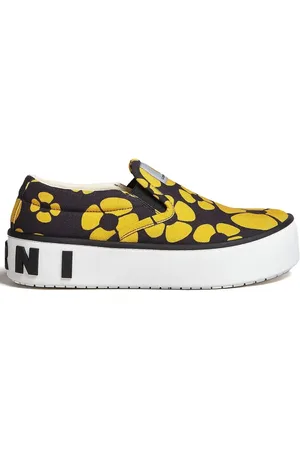 Marni Baskets à fleurs