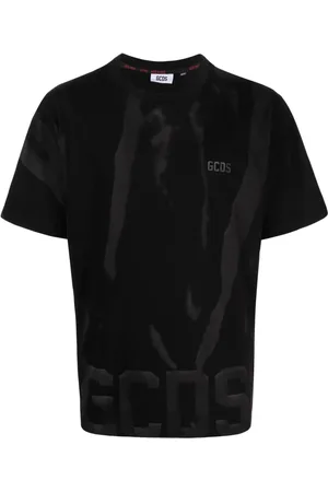 GCDS T-shirt en coton à logo imprimé