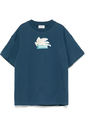 Etro T-shirt en coton à motif Pegaso