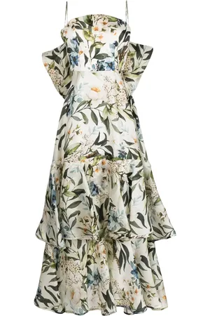 Bambah Robe Gardenia à volants