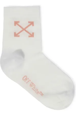 OFF-WHITE Chaussettes mi-montantes à logo Arrow