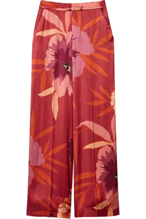 Twin-Set Pantalon ample à fleurs