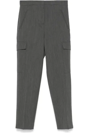 Twin-Set Pantalon cargo à coupe droite