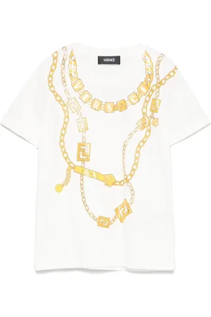 VERSACE T-shirt à logo imprimé