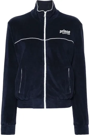 Sporty & Rich Sweat zippé à logo brodé