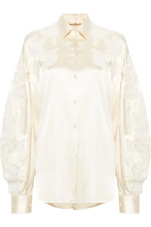 ERMANNO SCERVINO Chemise à appliqué floral