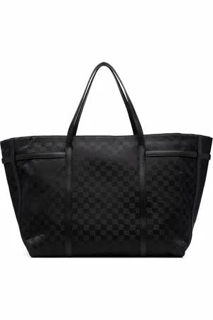 MISBHV Sac cabas à motif monogrammé en jacquard