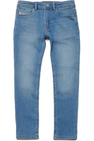 Diesel Jean droit à logo brodé