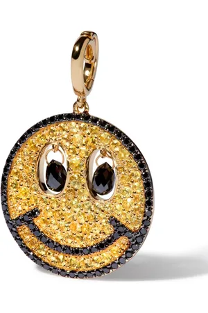 ANNOUSHKA Pendentif en 18ct sertie de diamants et de saphir