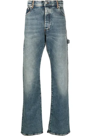 Heron Preston Jean Ex-Ray à coupe droite
