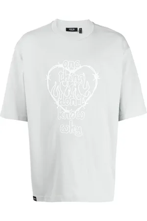 FIVE CM T-shirt en coton à imprimé graphique