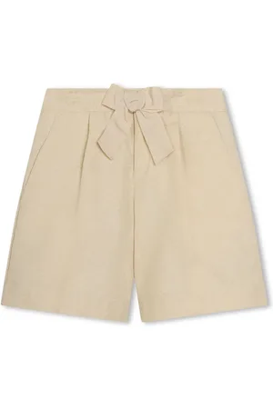 Lanvin Short en coton à détail de nœud