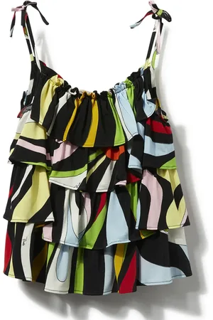 PUCCI Junior Haut imprimé à volants