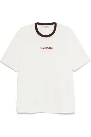 Lanvin T-shirt à logo appliqué